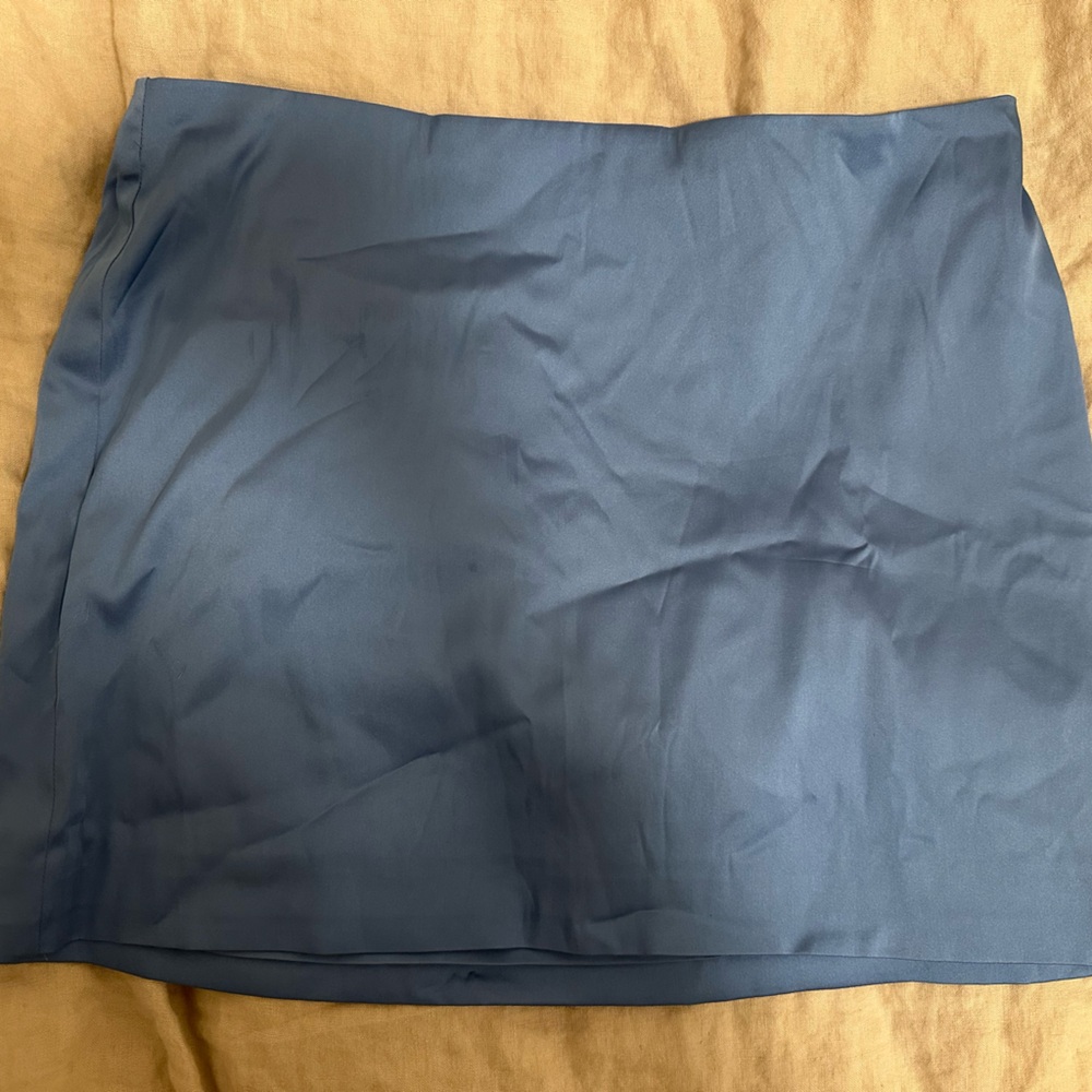 Aritzia Sunday Best Slip Satin Mini Skirt